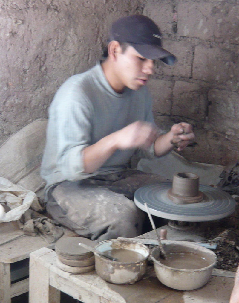 A local potter 